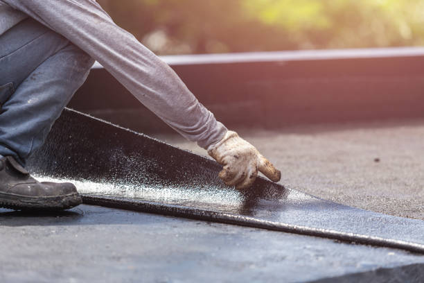 Professional Waterproofing technician working in New Holland, OH